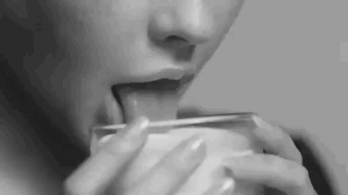 Milk Lips GIF - Milk Lips Drinking GIFs