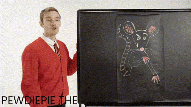 Pewdiepie School GIF
