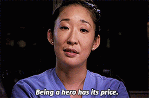 Greys Anatomy Cristina Yang GIF - Greys Anatomy Cristina Yang Being A Hero Has Its Price GIFs