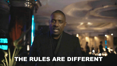 The Rules Are Different Idris Elba GIF - The Rules Are Different Idris Elba Cyberpunk 2077 GIFs