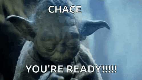 yoda is smoking a cigarette and says you 're ready