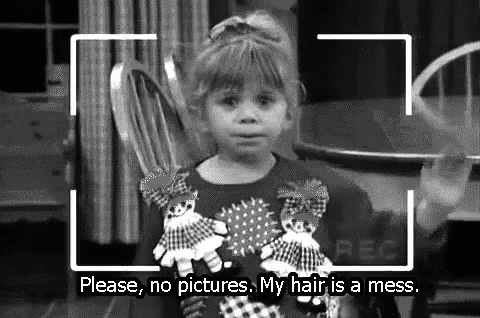 When Ppl Try To Take Pictures Of Me GIF - Full House Olsen Twins No Pictures GIFs