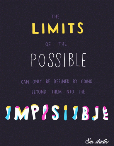 The Limits Of The Possible Impossible GIF - The Limits Of The Possible Impossible Beyond The Limits GIFs
