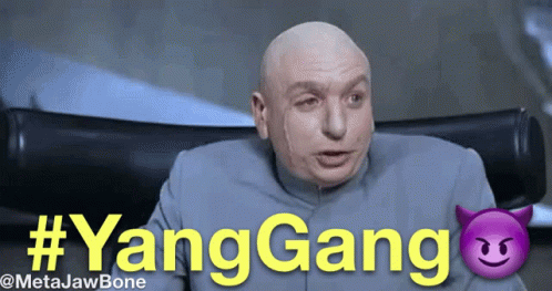 Yang Gang Dr Evil GIF - Yang Gang Dr Evil Austin Powers GIFs