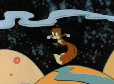 Tails Wild Take GIF - Tails Wild Take Adventures Of Sonic The Hedgehog GIFs