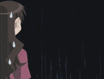 a cartoon of a girl with a surprised expression on her face