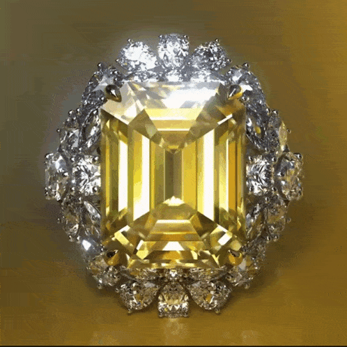 Yellow Diamond Ring Artpix GIF - Yellow Diamond Ring Artpix Honey GIFs