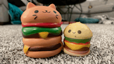 Hamburger Happy GIF - Hamburger Happy Squishy GIFs