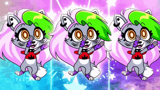 Rockyrakoon Roxanne Wolf GIF