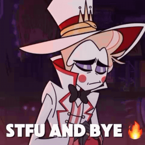 a cartoon character wearing a top hat and bow tie is standing in front of a fire .