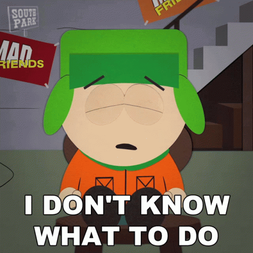 I Dont Know What To Do Kyle Broflovski GIF - I Dont Know What To Do Kyle Broflovski South Park GIFs