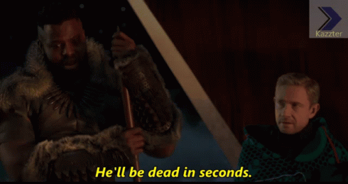 He Will Be Dead In Seconds Ross GIF - He Will Be Dead In Seconds Ross Wakanda GIFs