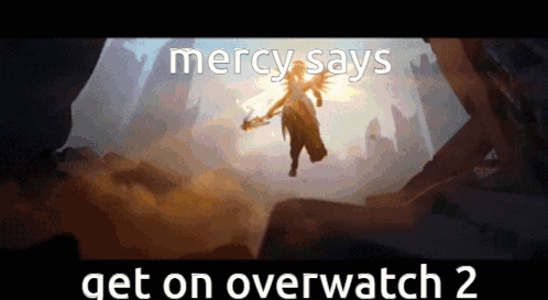 Mercy Get On Overwatch GIF - Mercy Get On Overwatch Aircube GIFs