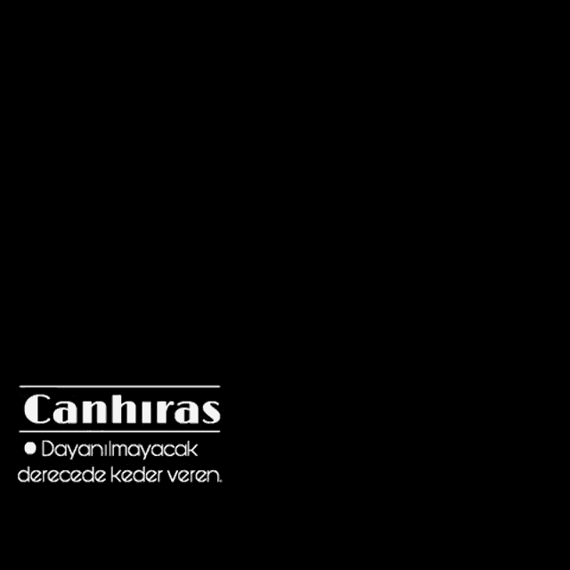 a black background with white text that says canhiras