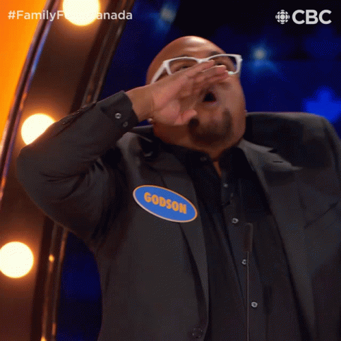 Yelling Family Feud Canada GIF - Yelling Family Feud Canada Shouting GIFs