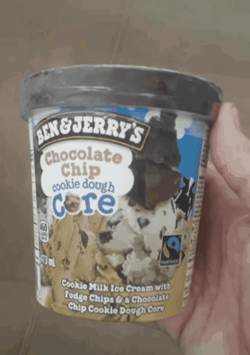 Ben And Jerrys Chocolate Chip Cookie Dough Core GIF - Ben And Jerrys Chocolate Chip Cookie Dough Core Ice Cream GIFs