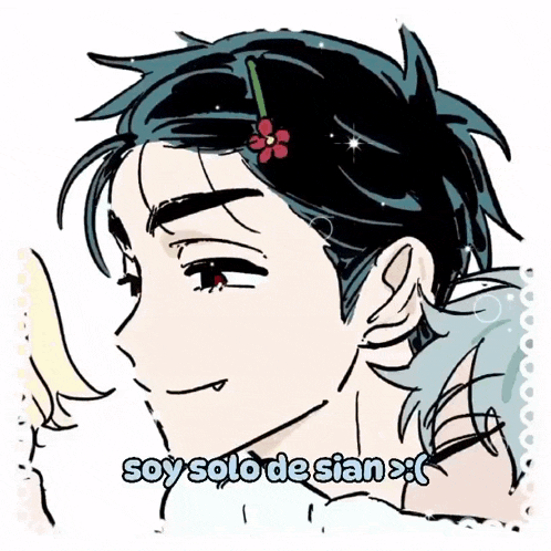 a drawing of a vampire with the words soy solo de sian