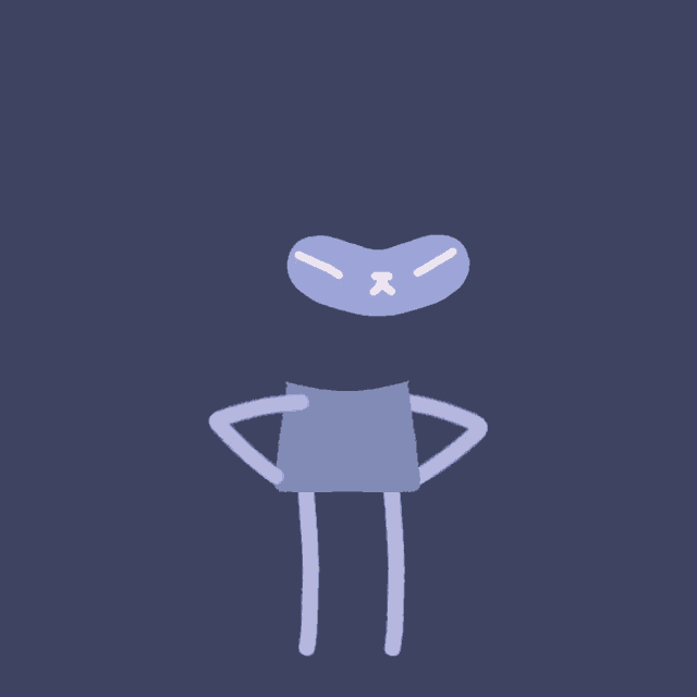 a cartoon character wearing a pink hat and yellow shorts is standing with his hands on his hips