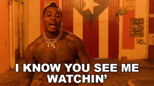 I Know You See Me Watchin Kevin Gates GIF - I Know You See Me Watchin Kevin Gates Cartel Swag Song GIFs