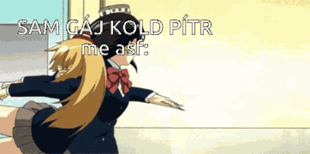 a picture of a girl with the words sam gaj kold pitr me asf written on it