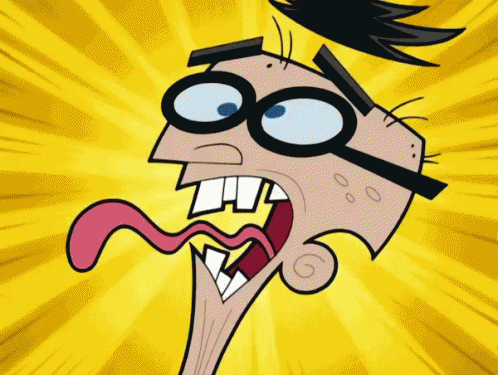 Crocker Reactions - Fairly Odd Parents GIF - The Fairly Odd Parents Mr Crocker Goofy GIFs