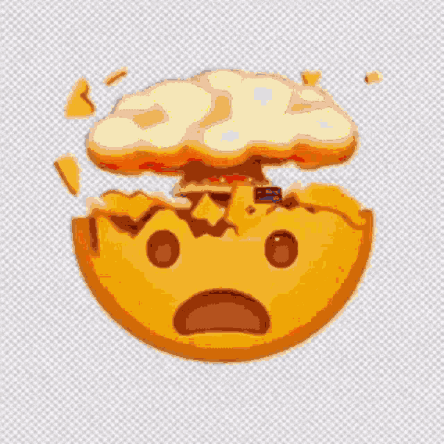 a smiley face with its hands folded in front of it is on a transparent background .