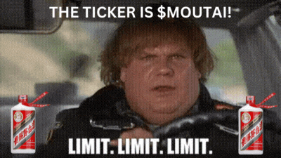 a man is driving a car with two bottles of alcohol behind him and the words limit limit limit on the bottom