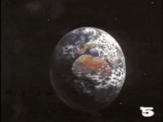 a picture of the earth and the words catastrophe 5