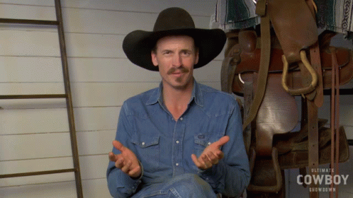 I Dont Know Hadley Hunting GIF - I Dont Know Hadley Hunting Ultimate Cowboy Showdown GIFs