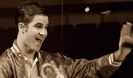Darren Criss Glee Blaine Anderson GIF - Darren Criss Glee Blaine Anderson GIFs