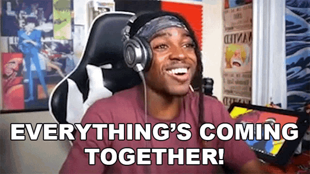 Everythings Coming Together The Black Mastadonte GIF - Everythings Coming Together The Black Mastadonte Its All Coming Together GIFs