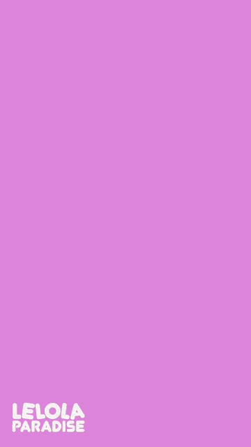 a purple background with lelola paradise on the bottom