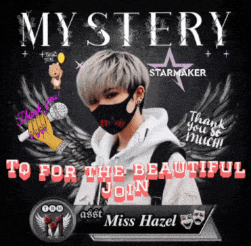 a poster that says " mystery to for the beautiful join " on it