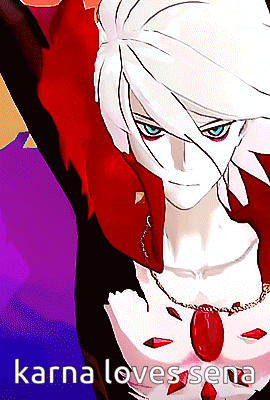 a drawing of a man with the words karna loves sena