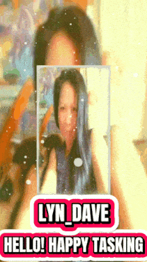 a picture of a woman with the name lyn dave on the bottom