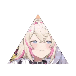 a pyramid with a picture of a girl in it