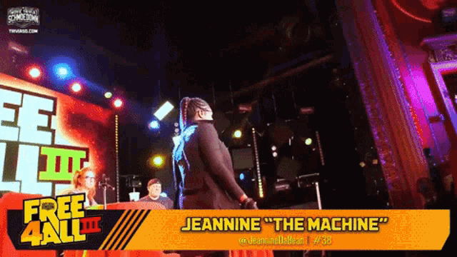 Schmoedown Jeannine The Machine GIF - Schmoedown Jeannine The Machine Free4all GIFs