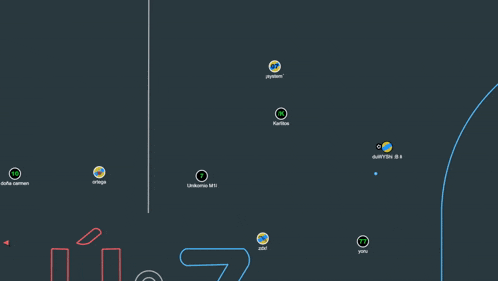 a map of a soccer field shows the positions of players such as yeah
