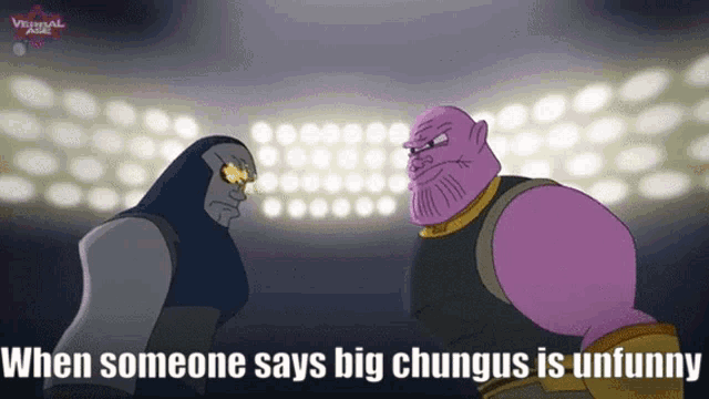 Cartoon Beatnox Battles Thanos GIF - Cartoon Beatnox Battles Thanos Darkseid GIFs