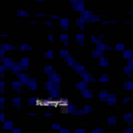 a pixelated image of a person 's face with the letter a in the corner