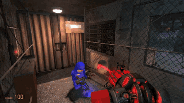 a screenshot of a video game with the number 100 on the bottom