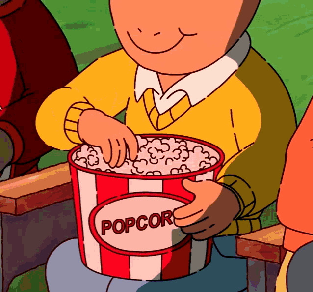 Popcorn Arthur GIF - Popcorn Arthur Eating GIFs