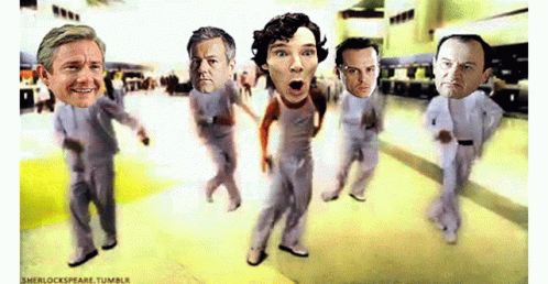 Sherlock Dancing GIF - Sherlock Dancing Choreography GIFs