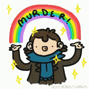 Murder Rainbow GIF - Murder Rainbow Sherlock GIFs