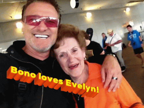 Bono U2 GIF - Bono U2 Mom GIFs