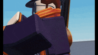 a cartoon character with a scarf around his neck and glasses