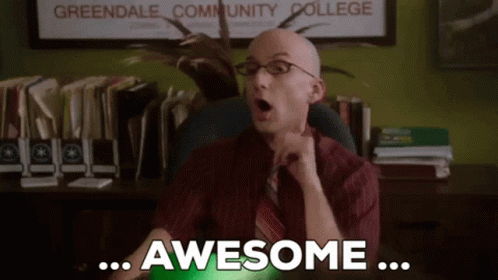 Community Awesome GIF - Community Awesome Dean GIFs