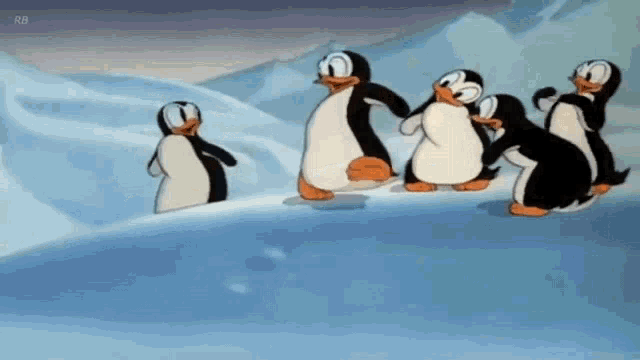 Penguins Donald Duck And Goofy GIF - Penguins Donald Duck And Goofy Polar Trappers GIFs