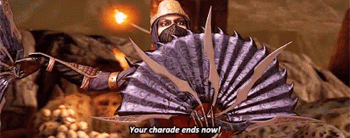 Mortal Kombat Kitana GIF - Mortal Kombat Kitana Your Charade Ends Now GIFs