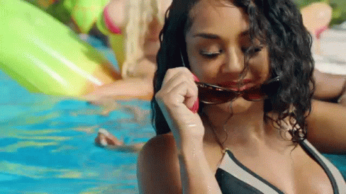 Smile Shades Off GIF - Smile Shades Off Pool Party GIFs